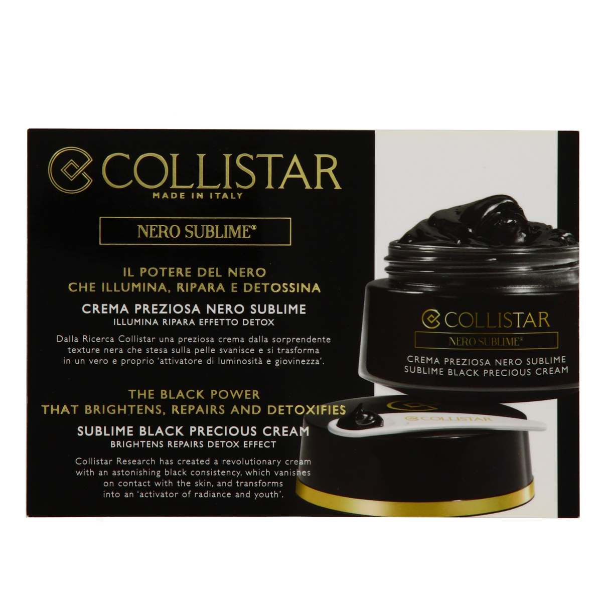 Collistar, Nero Sublime, Erleuchtend, Tag, Sahne, Für das Gesicht, 3 ml *Muster - Beautyleader