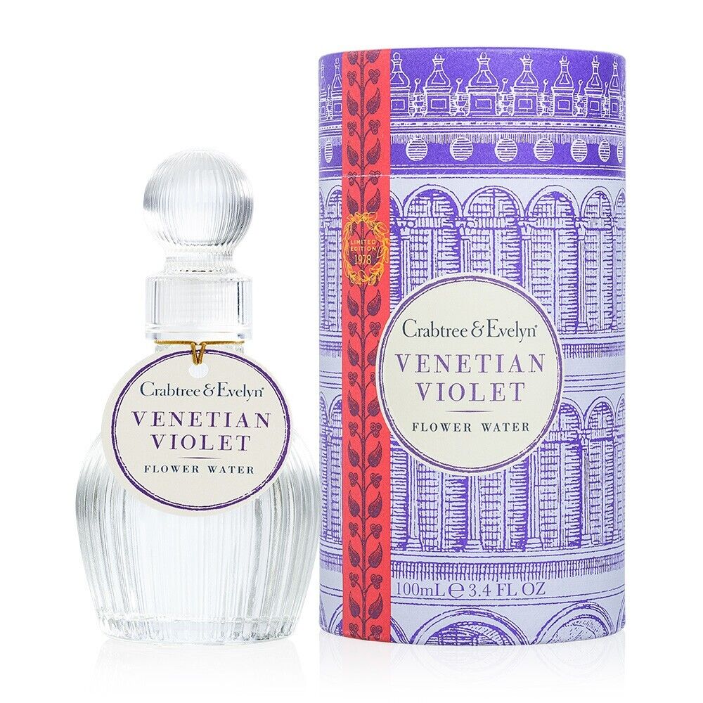 Crabtree & Evelyn, Venetian Violet, Blumenwasser, 100 ml