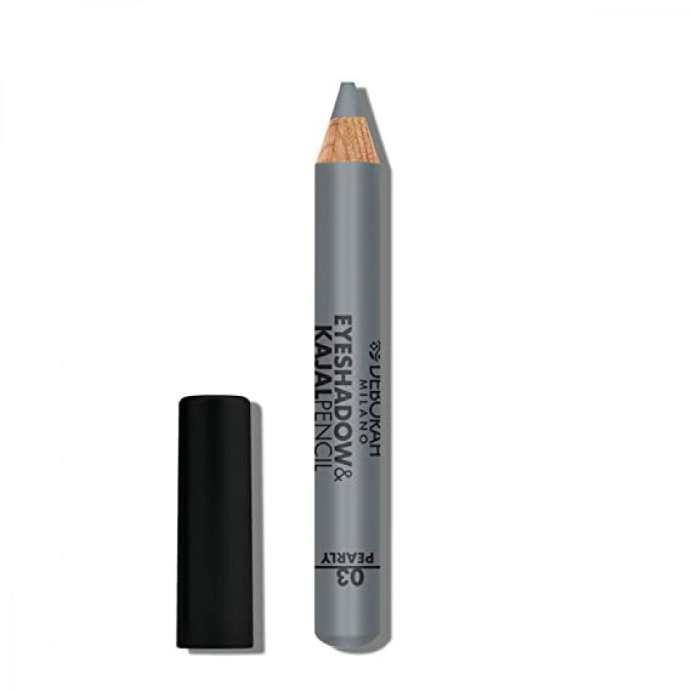 Deborah, Deborah, Mischen, Lidschatten & Kajal Eyeliner 2-in-1, 3, Silber, 2 g