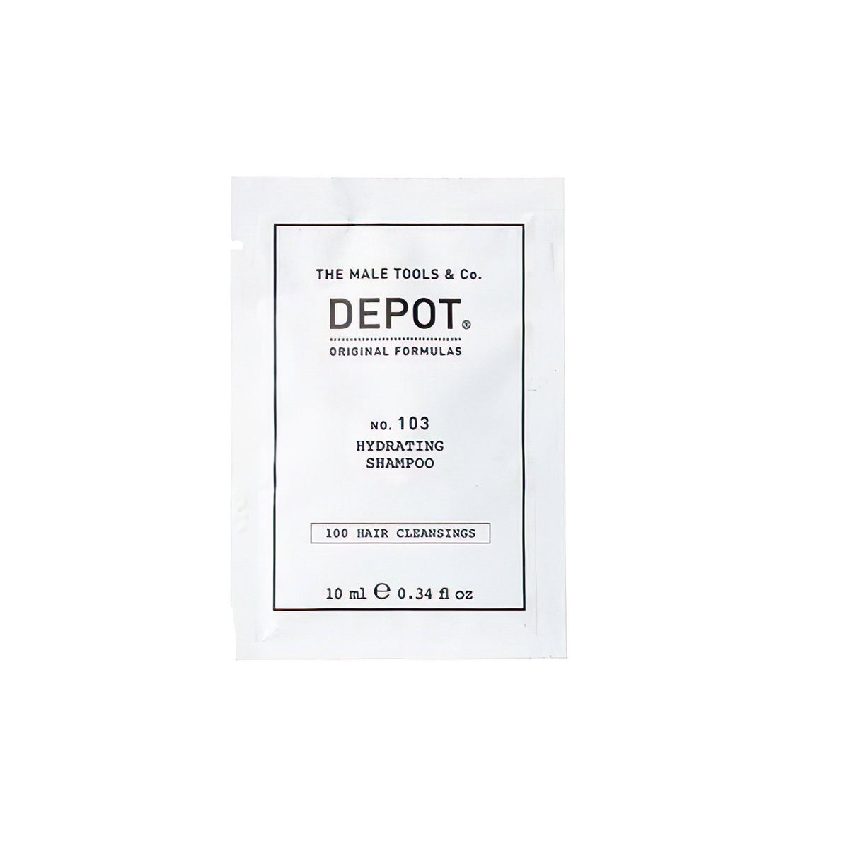 Depot, 100 Hair Cleansing No. 103, Provitamin B5, Haarshampoo, Zur Hydratation, 10 ml