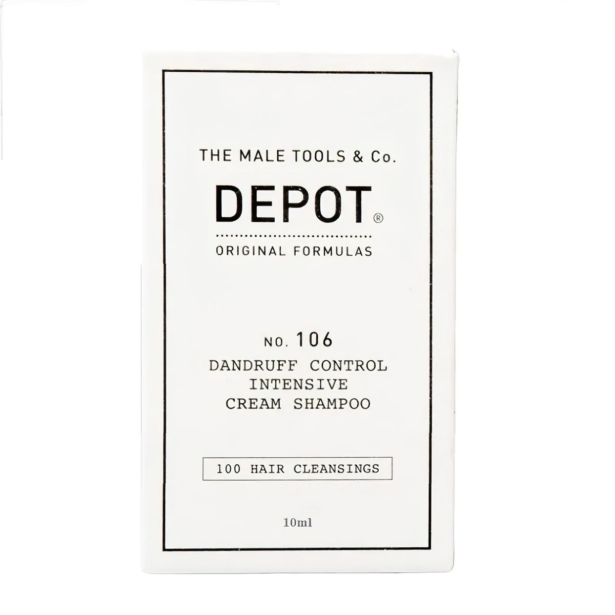 Depot, 100 Hair Cleansing No. 106, Provitamin B5, Haarshampoo, Antischuppen, 10 ml