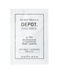 Depot, 500 Beard & Mustache Specifics No. 501, Provitamin B5, Bartshampoo, Feuchtigkeitsspendend und klärend, 10 ml
