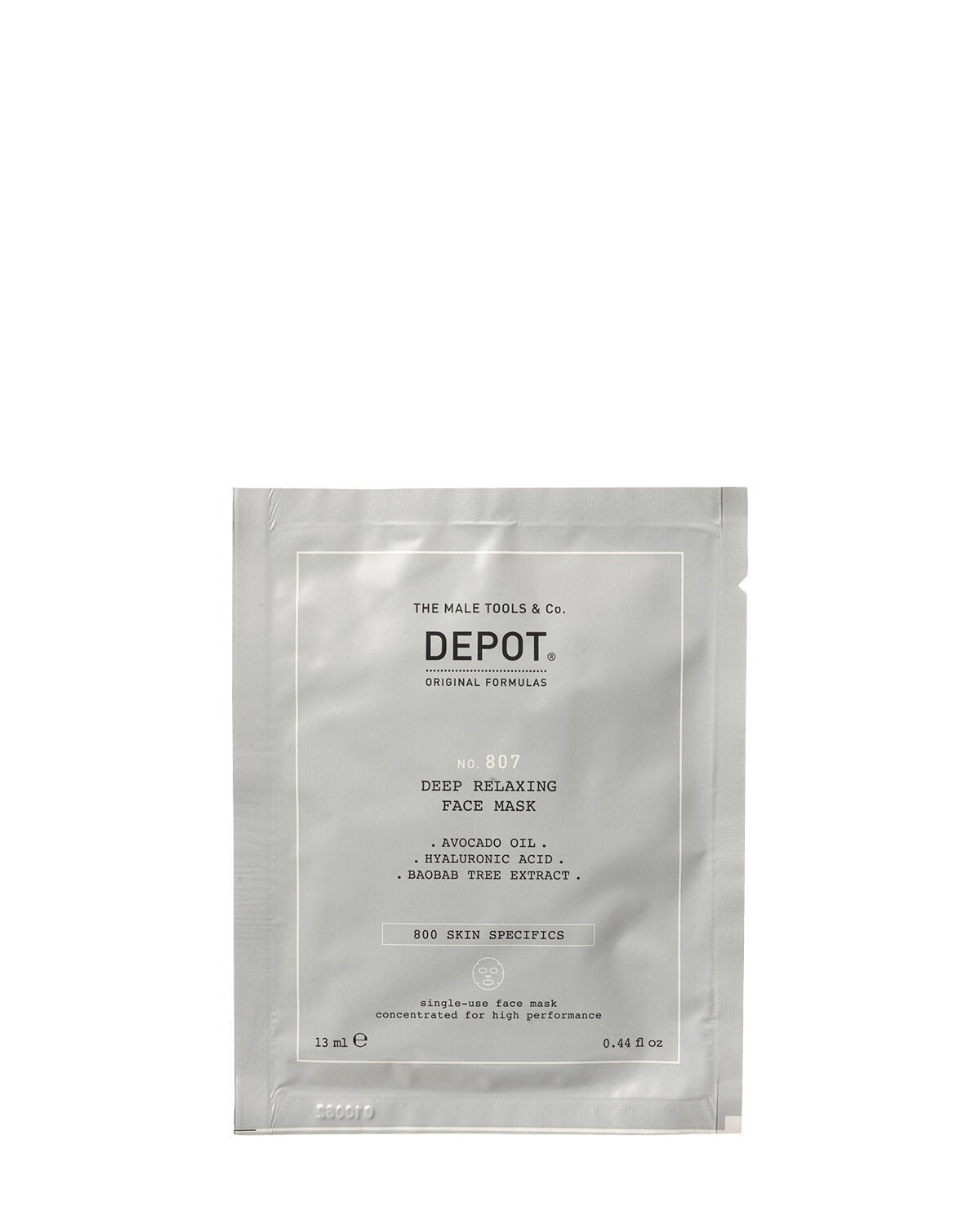 Setzen, Depot, 800 Skin Specifics No. 807, Hyaluronsäure, Beruhigend/Feuchtigkeitsspendend & Nährend, Gesichtsmaske, Für das Gesicht, Tag, 12 stk, 13 ml