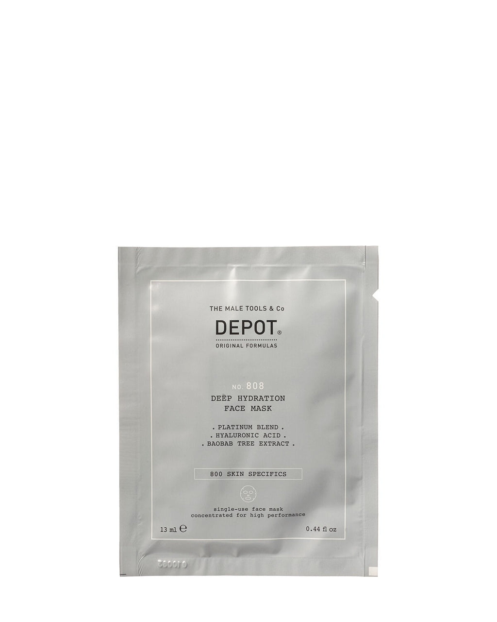 Setzen, Depot, 800 Skin Specifics No. 808, Hyaluronsäure, Tief hydratisierend/Beruhigend und revitalisierend, Gesichtsmaske, Für das Gesicht, Tag, 12 stk, 13 ml