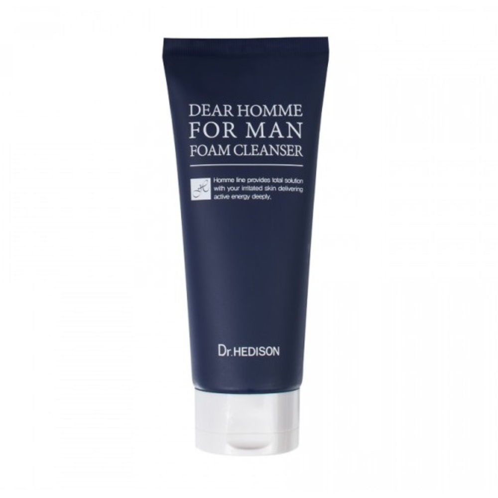 Dr. Hedison, Dear Homme, Aloe Vera, Beruhigend, Reinigungsschaum, 140 ml