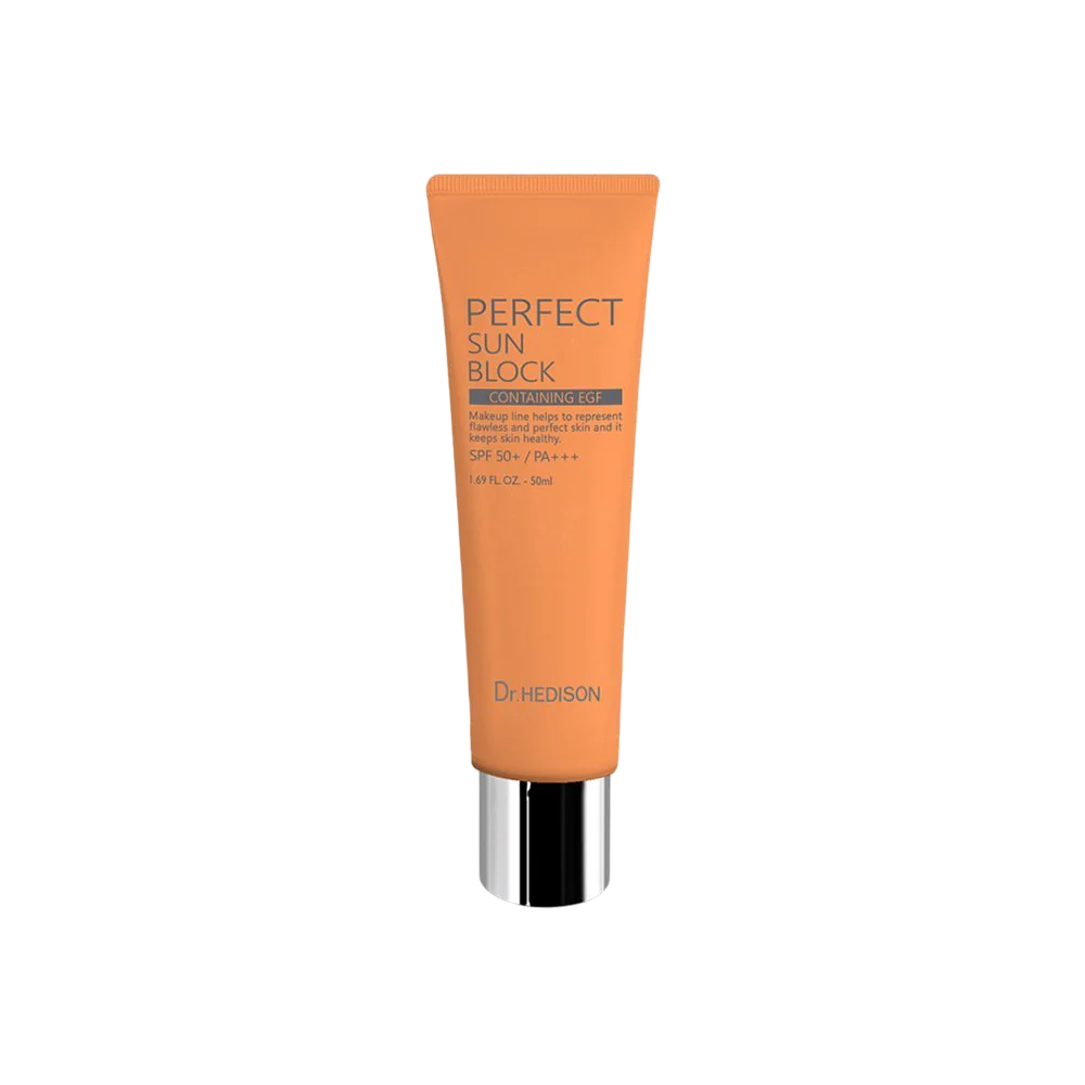 Dr. Hedison, Perfect Sun Block, Jederzeit, Sahne, Gesicht und Körper, Hoch, 50 ml
