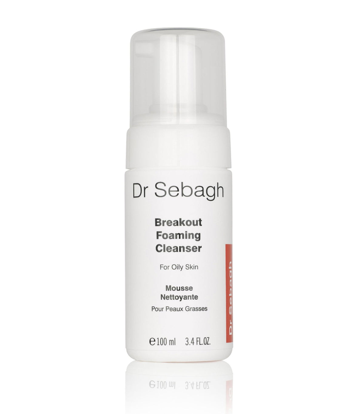 Dr Sebagh, Breakout, Reiniger, Mousse, Für das Gesicht, 100 ml