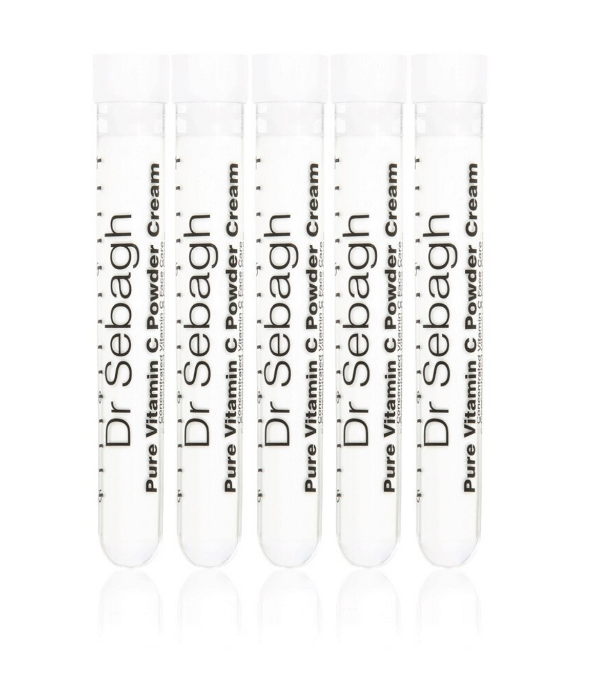 Setzen, Dr Sebagh, Pure Vitamin C Powder Cream, Revitalisierung, Sahne, Für das Gesicht, 5 stk, 1.95 g