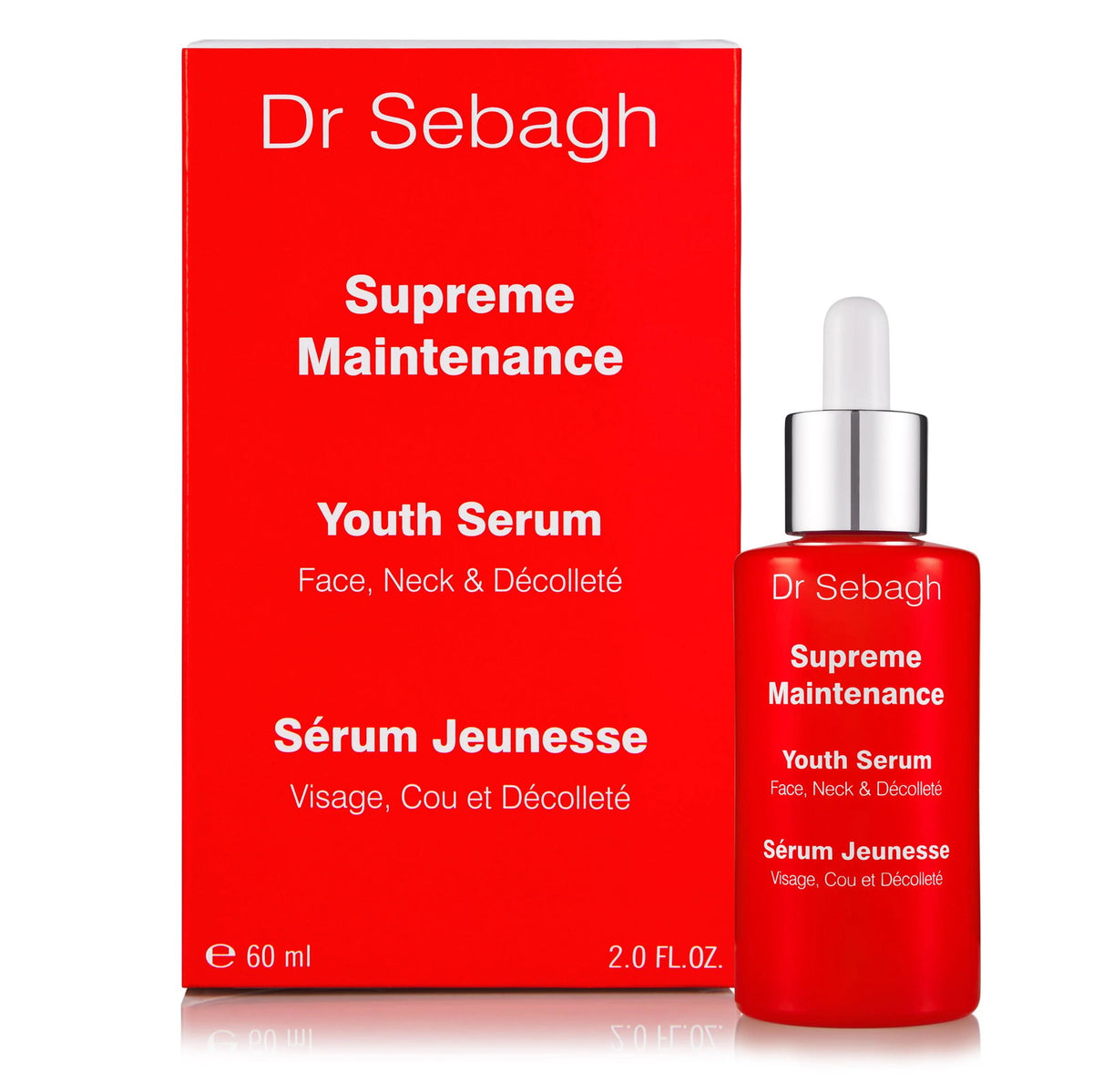 Dr Sebagh, Supreme Maintenance, Verjüngend, Serum, Für Gesicht/Hals & Dekolleté, 60 ml