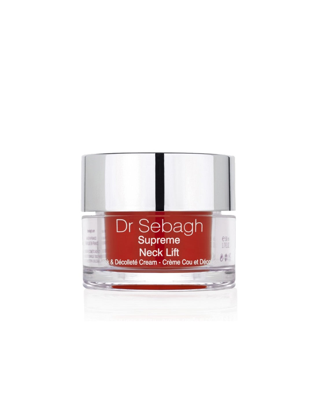 Dr Sebagh, Supreme Neck Lift, Hyaluronsäure, Festigung, Tag, Sahne, Für Hals & Dekolleté, 50 ml