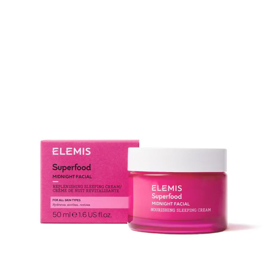 Elemis, Superfood Midnight, Nährend, Nacht, Sahne, Für das Gesicht, 50 ml