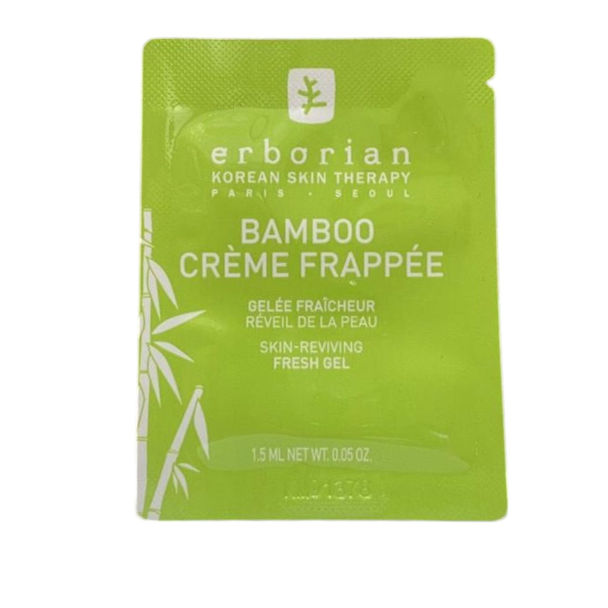 Erborian, Bamboo Creme Frappee, Hydratisierend, Gel, Für das Gesicht, 1.5 ml *Muster