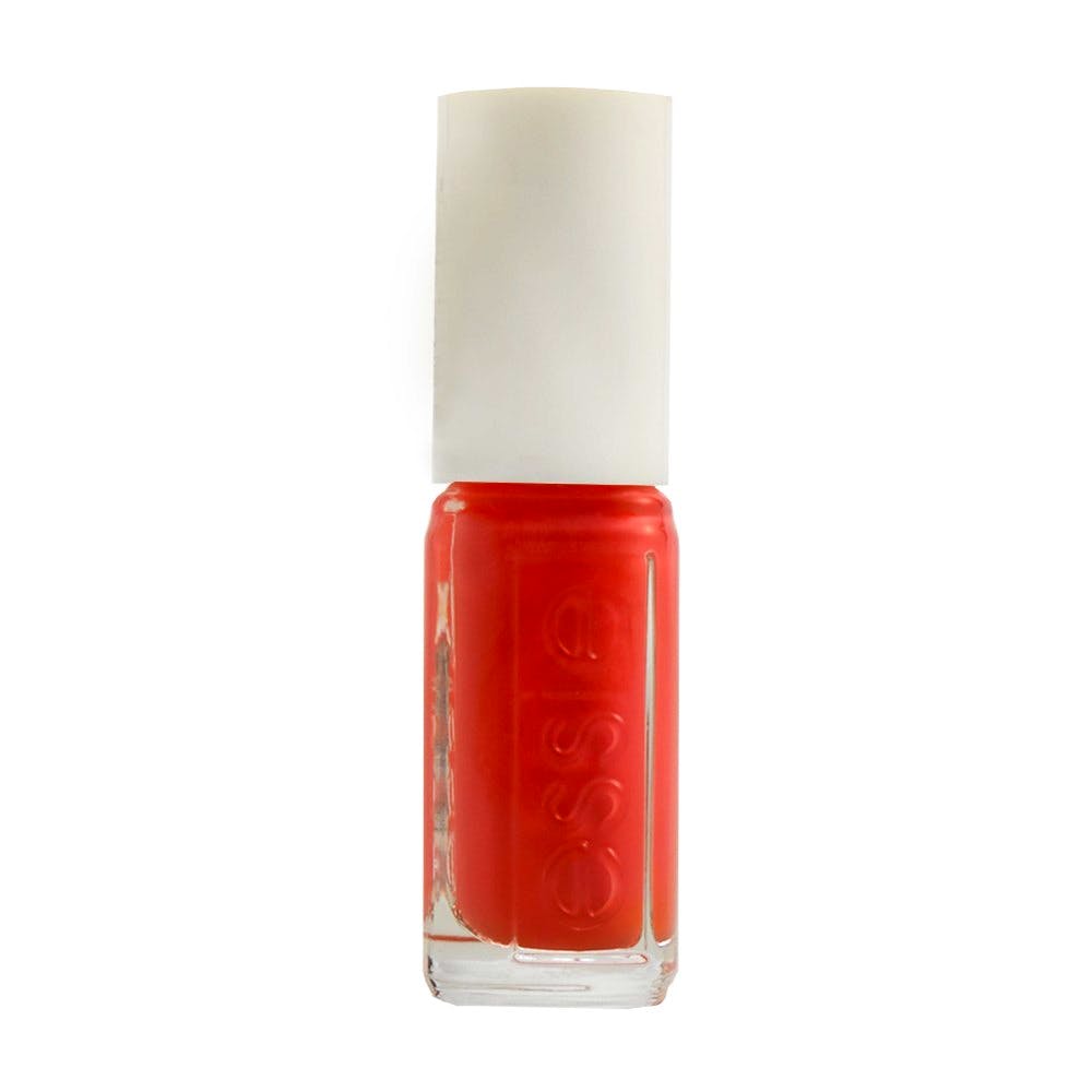 Essie, Nail Enamel, Vegan, Glänzendes Glanzfinish, Nagellack, 318, Resort-Flirt, 5 ml *Miniatur