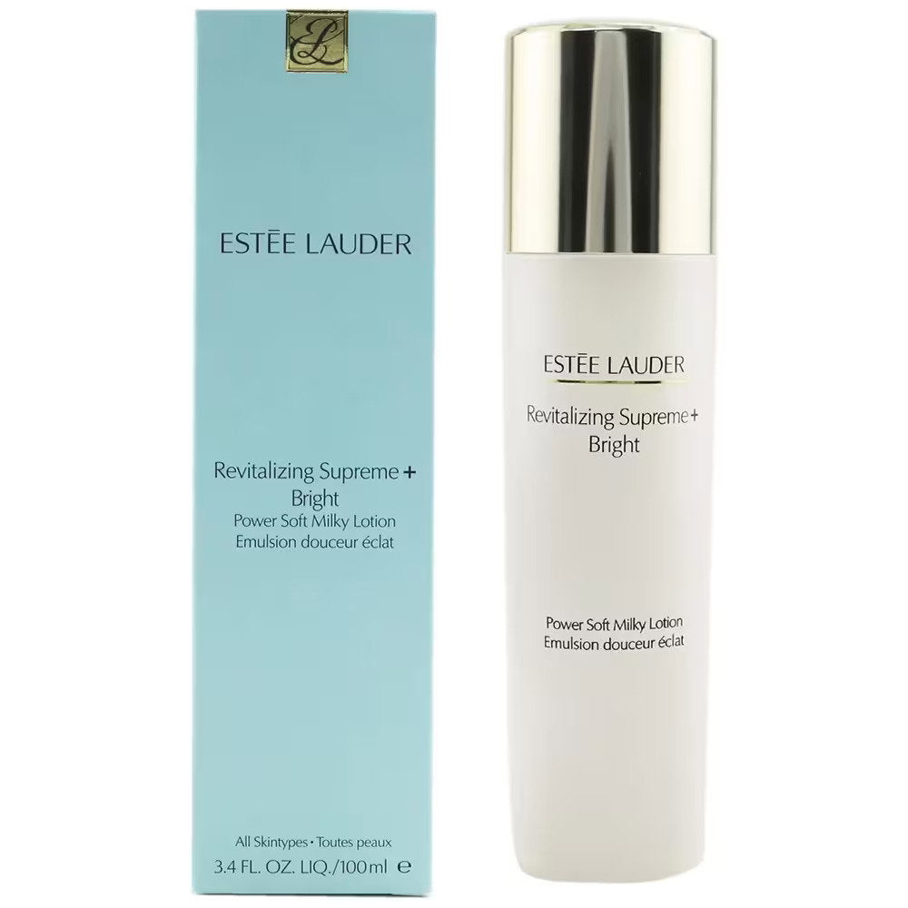 Estee Lauder, Revitalizing Supreme+ Bright Power, Moringa-Extrakt, Mehrfachaktion, Morgen und Nacht, Lotion, Für Gesicht & Hals, 100 ml
