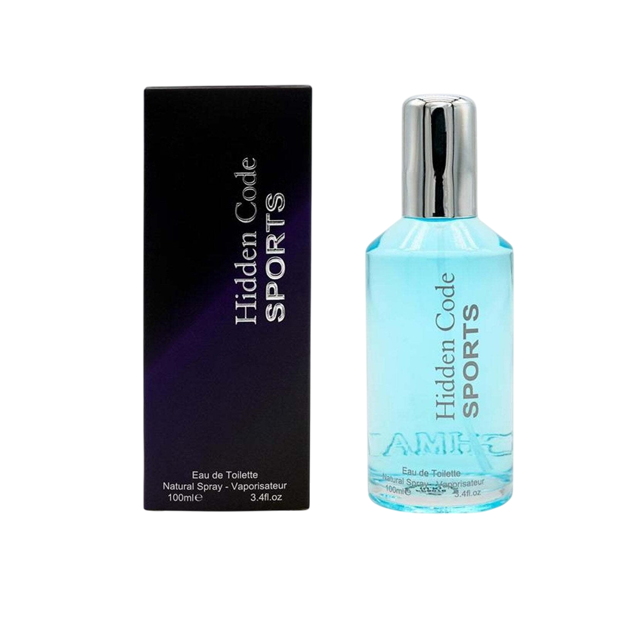 Fine Perfumery, Hidden Code Sports, Eau de Toilette, Für Männer, 100 ml