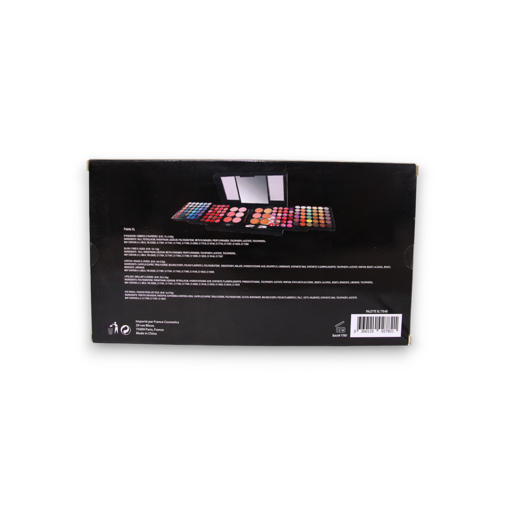 France Cosmetics , France Cosmetics , Gesichtspalette, 72 + 12 + 24 + 24 + 2 stk, 67 g