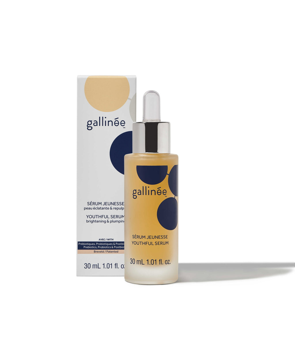 Gallinee, Microbiome Skincare, Präbiotika & Probiotika & Postbiotika, Anti-Aging, Serum, Für das Gesicht, 30 ml