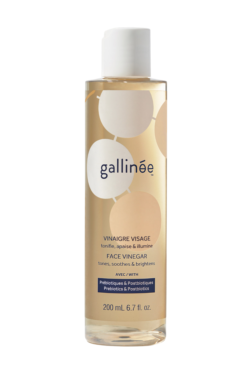 Gallinee, Microbiome Skincare, Präbiotika und Postbiotika, Beruhigend, Lotion, Für das Gesicht, 200 ml
