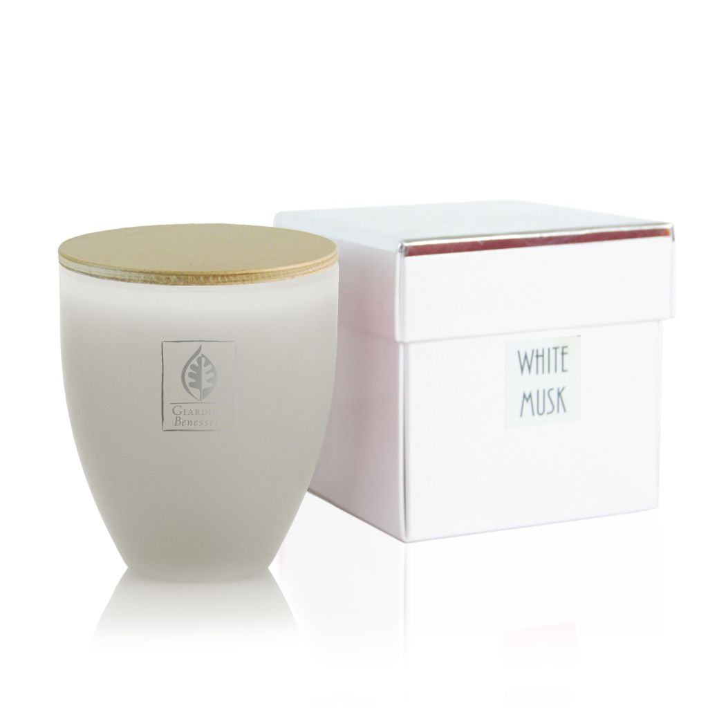 Giardino Benessere, White Musk, Duftkerze, 100 g - Beautyleader