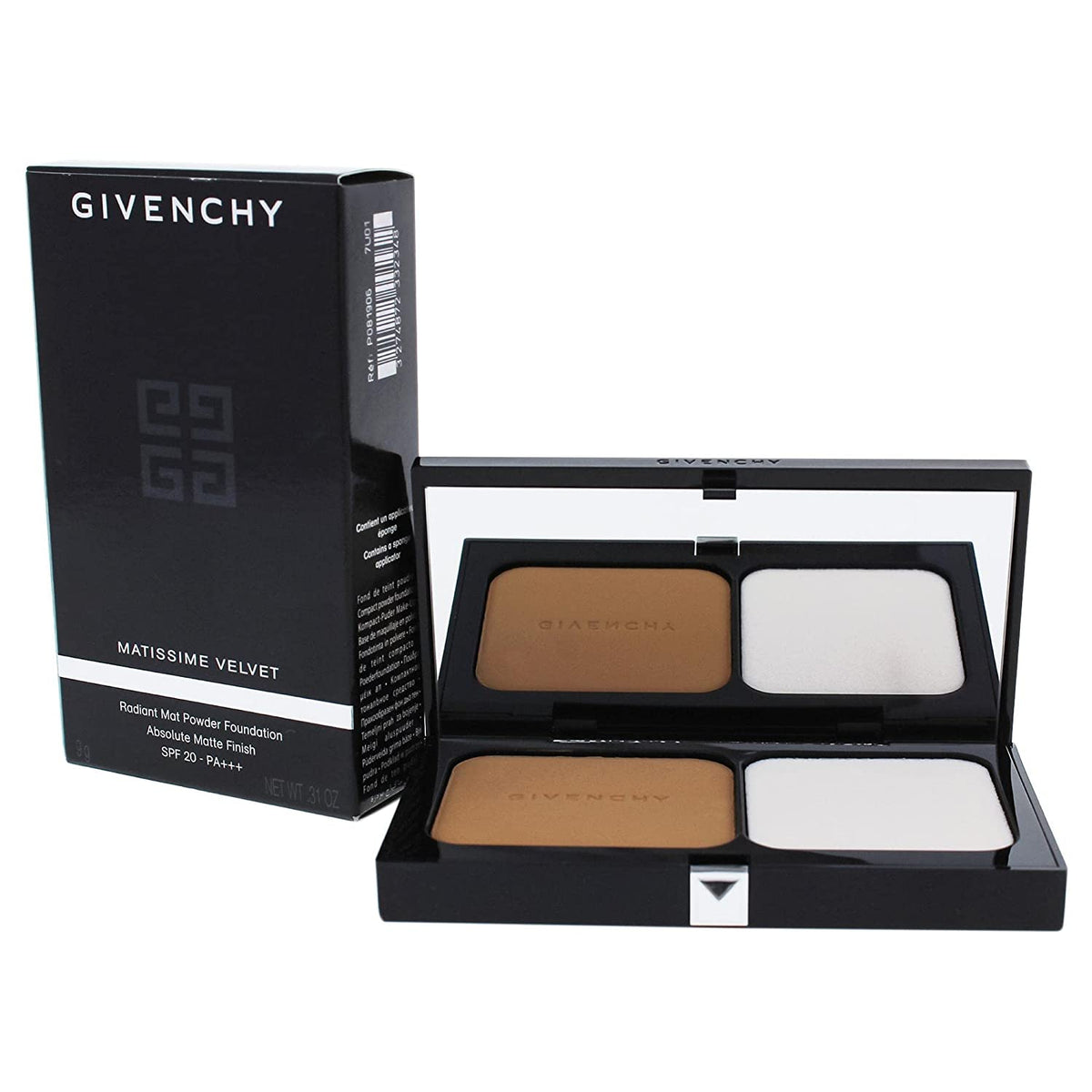 Givenchy, Matissime, Mattierend, Kompakt-Foundation, 06, Mattes Kupfer, SPF 20, 9 g
