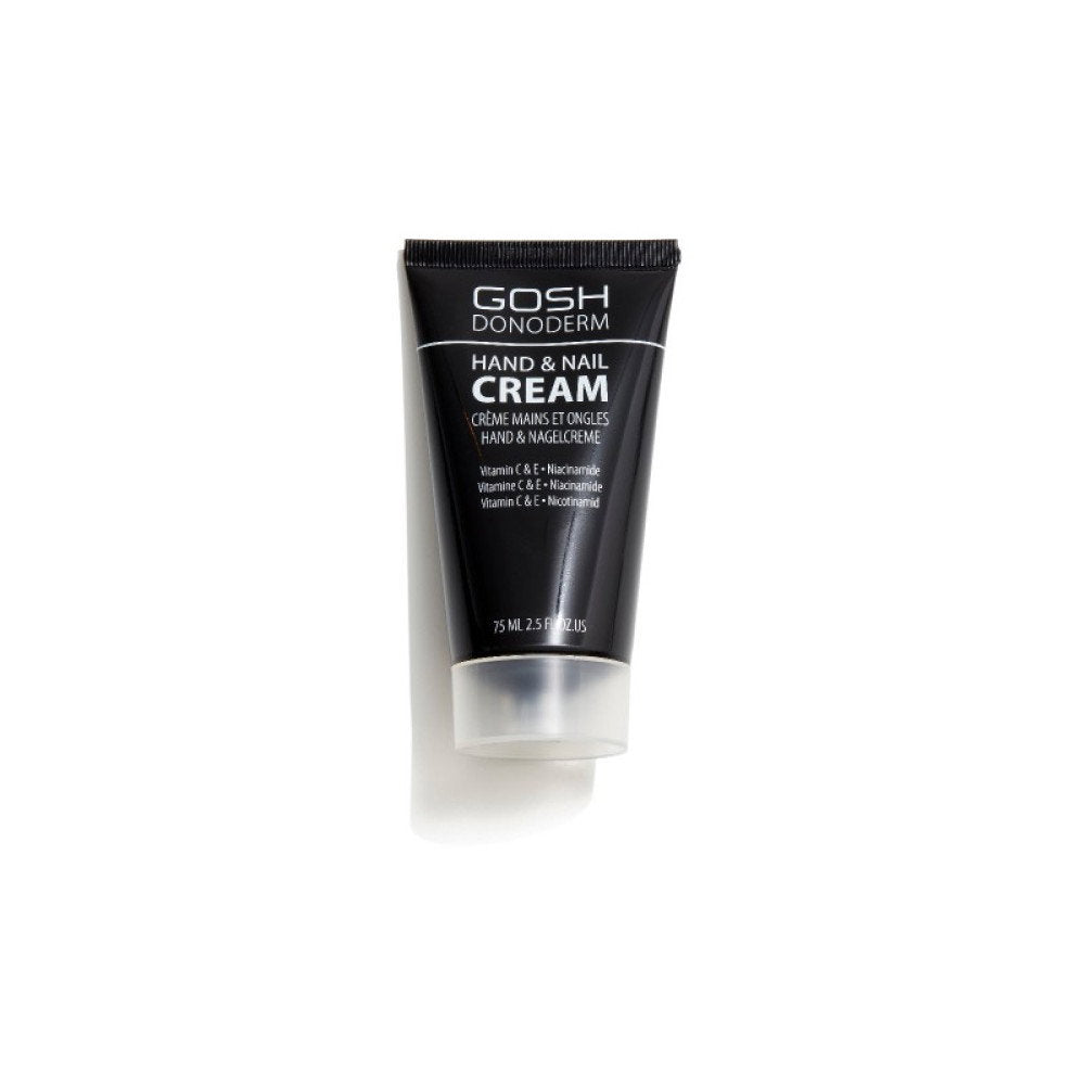 Gosh, Donoderm, Vitamin C und E, Feuchtigkeitsspendend, Hand- und Nagelcreme, 75 ml