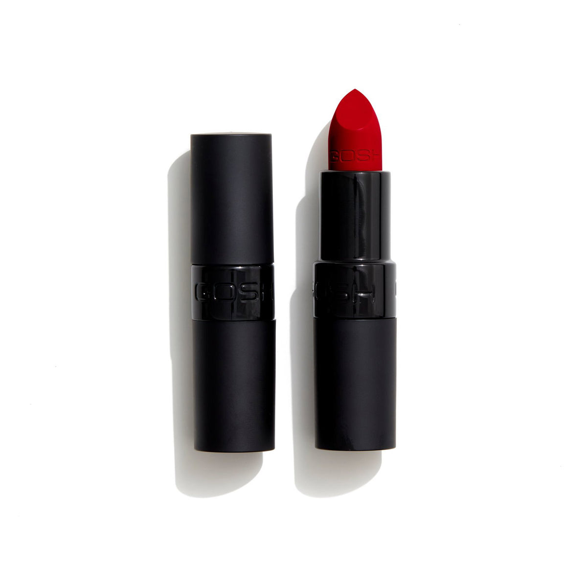 Gosh, Velvet Touch, Creme-Lippenstift, 005, Mattes klassisches Rot, 4 g