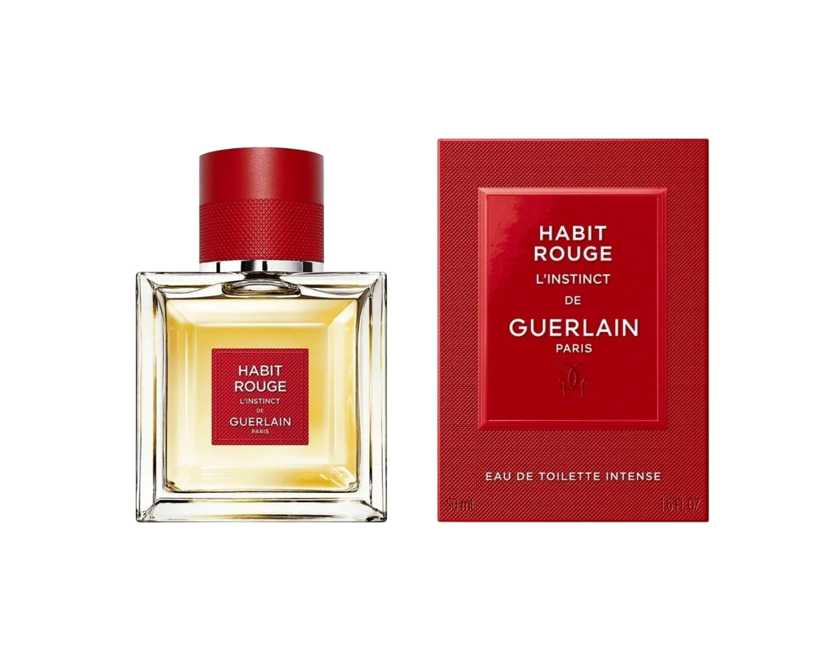 Guerlain, Habit Rouge L'Instinct, Eau de Toilette, Für Männer, 50 ml