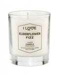 I Love, Elderflower Fizz, Himbeere, Duftkerze, 160 g - Beautyleader