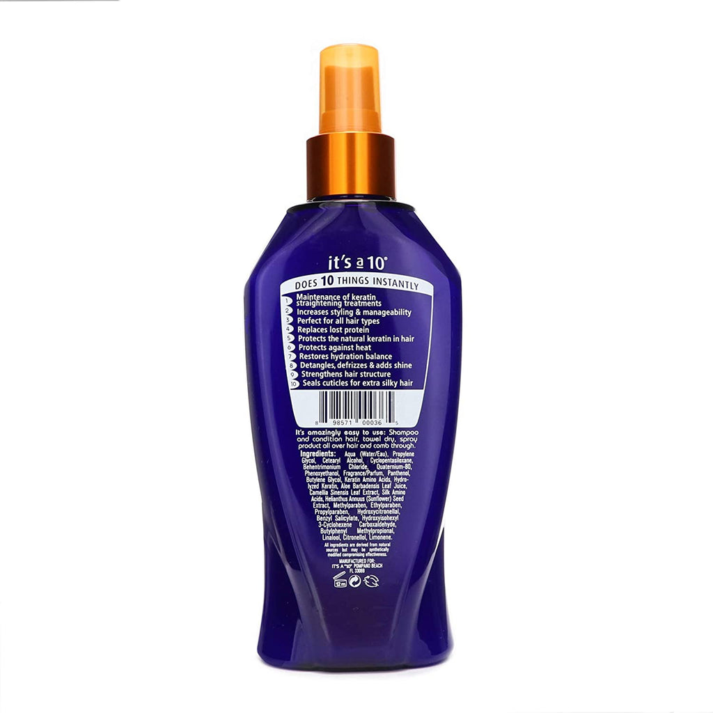 It's a 10, Miracle Deep Plus Keratin, Leave-In Haarcreme Behandlung, Zur Hydratation, 295.7 ml