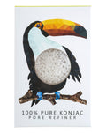 Konjac, Rainforest Toucan, Make-up Schwamm