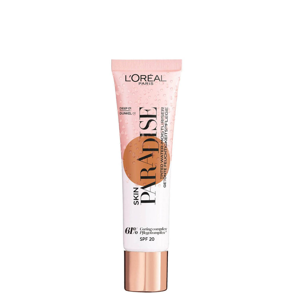 L'Oreal Paris, Skin Paradise, Aloe Vera, Hydratisierend, Wassercreme, Für das Gesicht, SPF 20, 01, Tief, 30 ml
