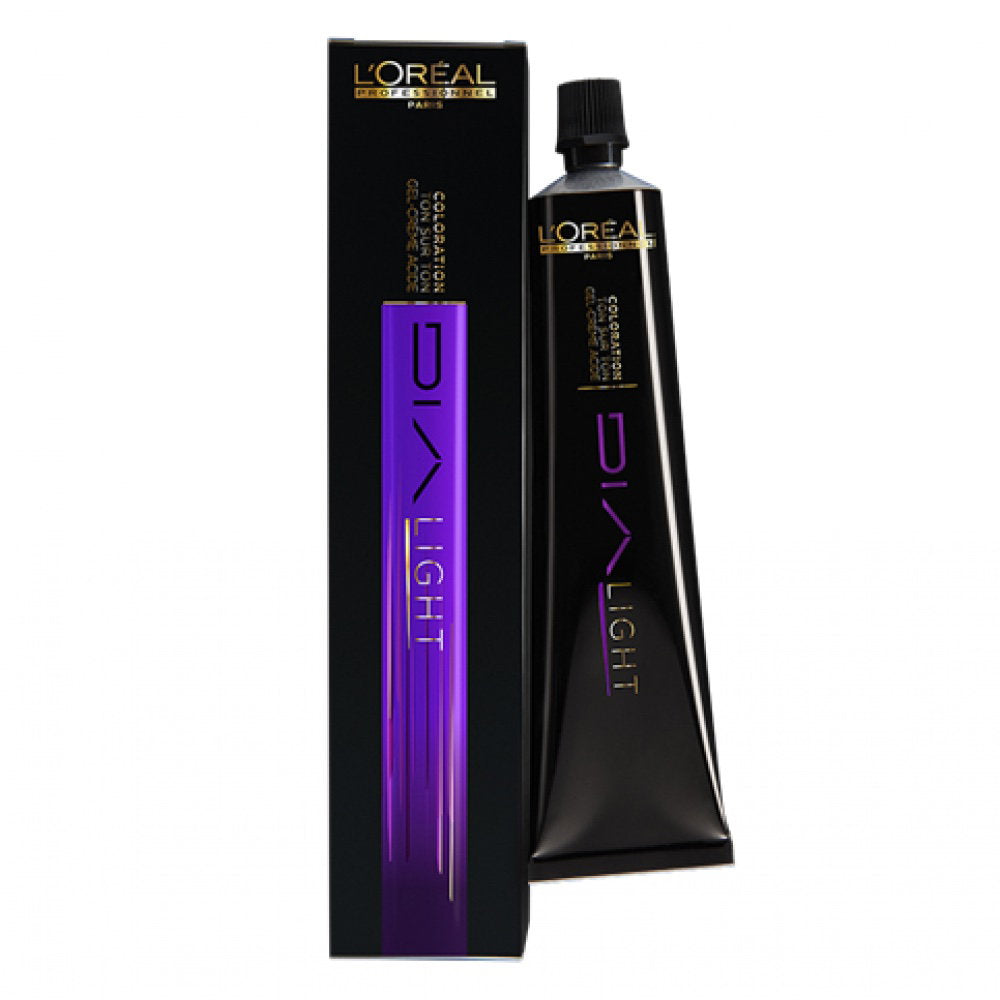 L'Oreal Professionnel, Dia Light, Ammoniakfrei, Semi-permanente Haarfarbe, 7 Blonde, 50 ml