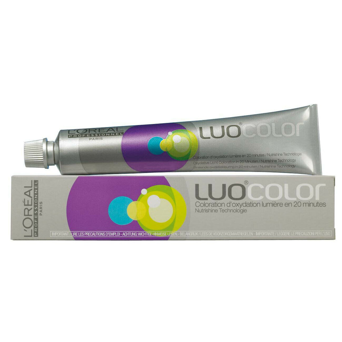 L'Oreal Professionnel, LuoColor, Ammoniakfrei, Permanente Haarfarbe, 5.52 Light Brown Mahogany Red, 50 ml