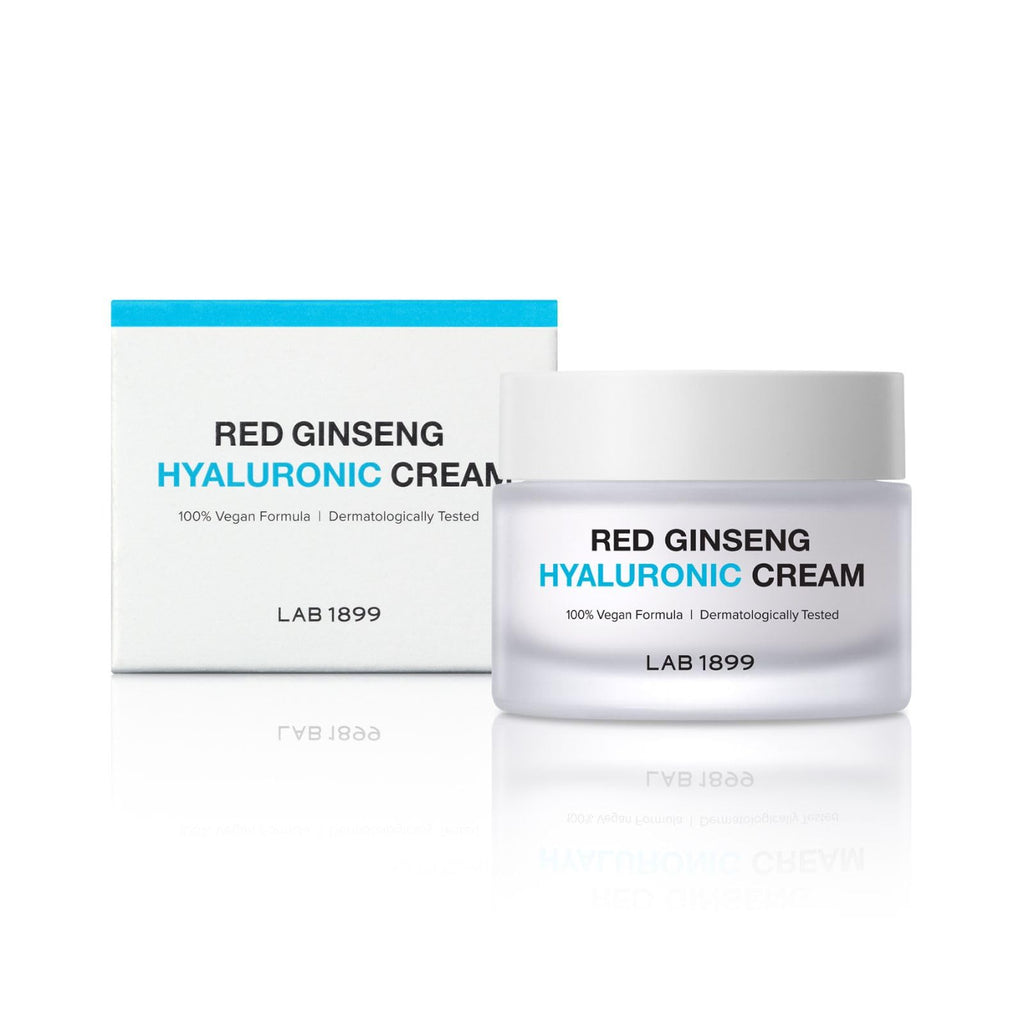 Lab 1899, Red Ginseng, Hyaluronsäure, Intensive Hydratation, Sahne, Für das Gesicht, 50 ml
