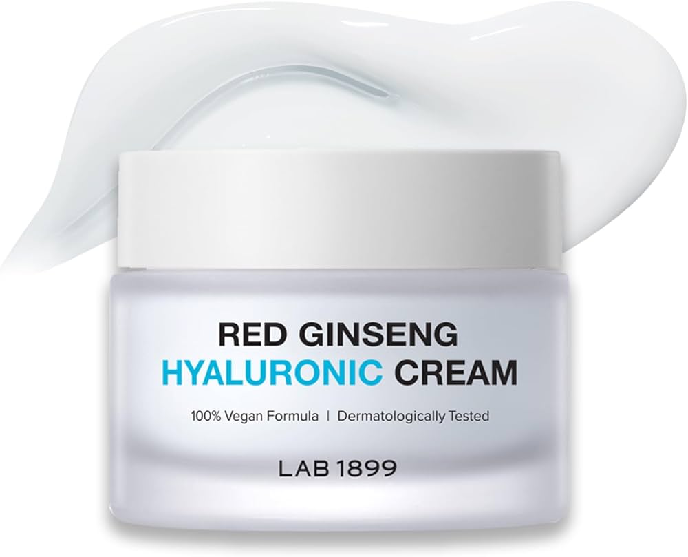 Lab 1899, Red Ginseng, Hyaluronsäure, Intensive Hydratation, Sahne, Für das Gesicht, 50 ml