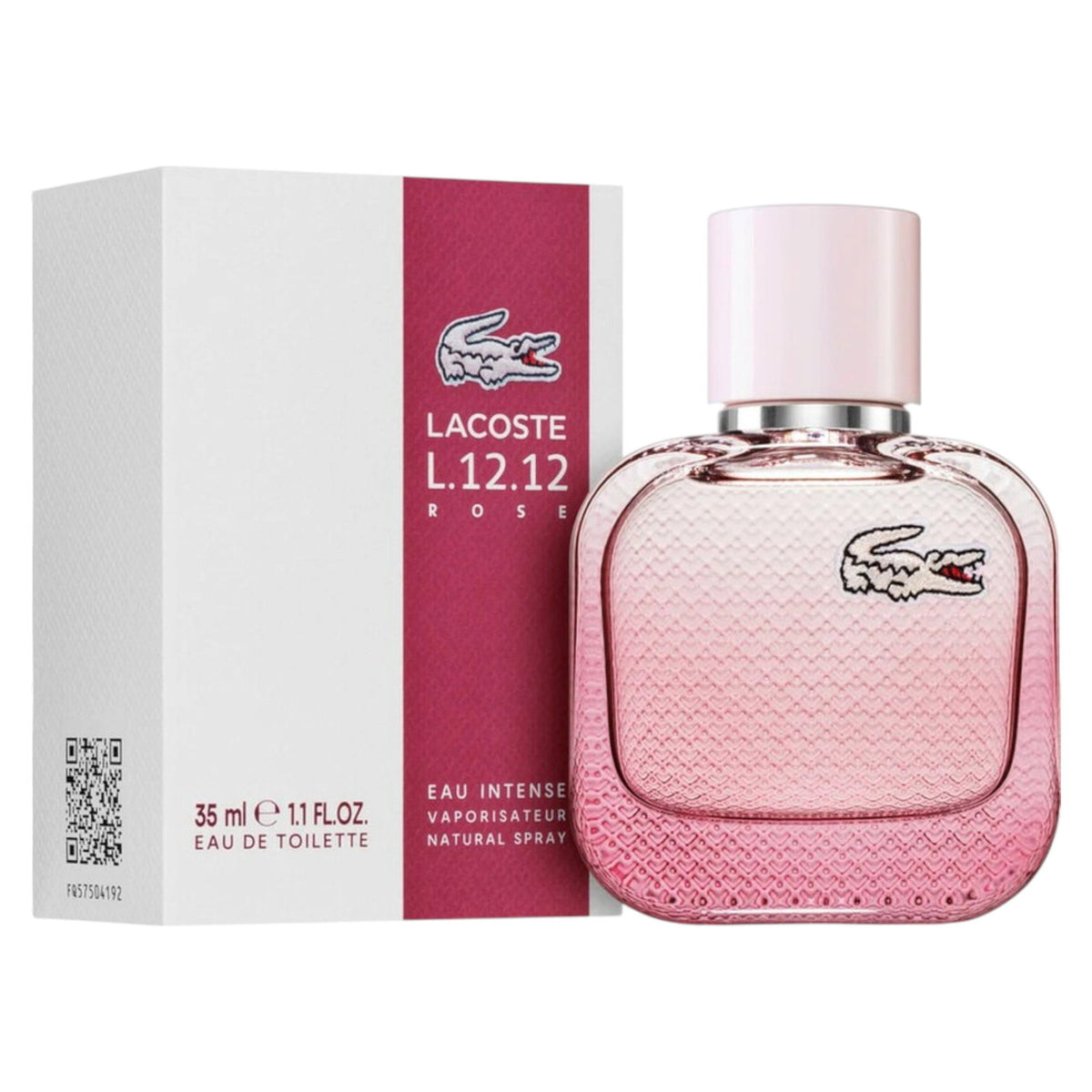Lacoste, L.12.12 Rose Intense, Eau de Toilette, Für Frauen, 35 ml