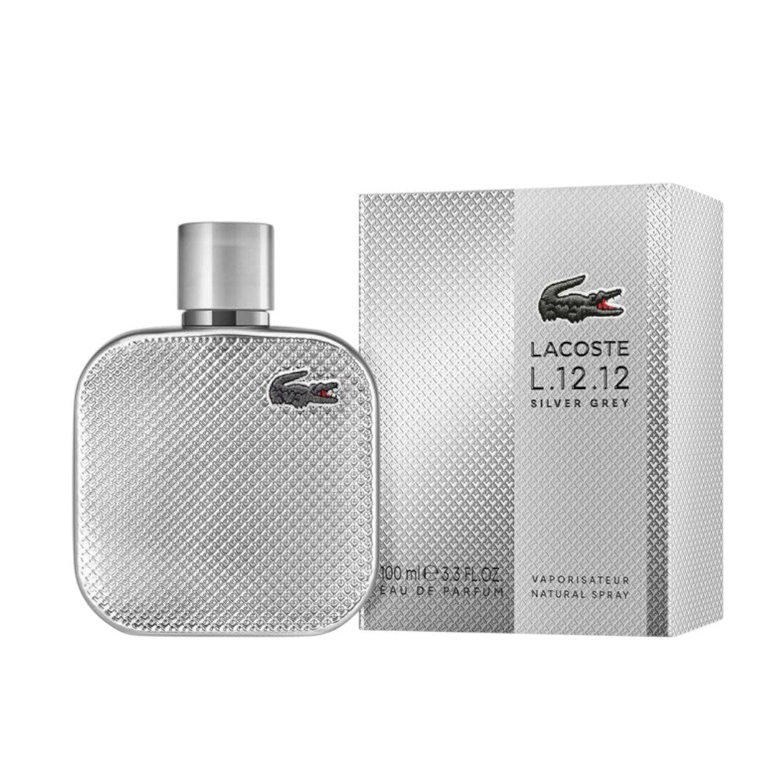 Lacoste, L.12.12 Silver Grey, Eau de Parfum, Für Männer, 100 ml