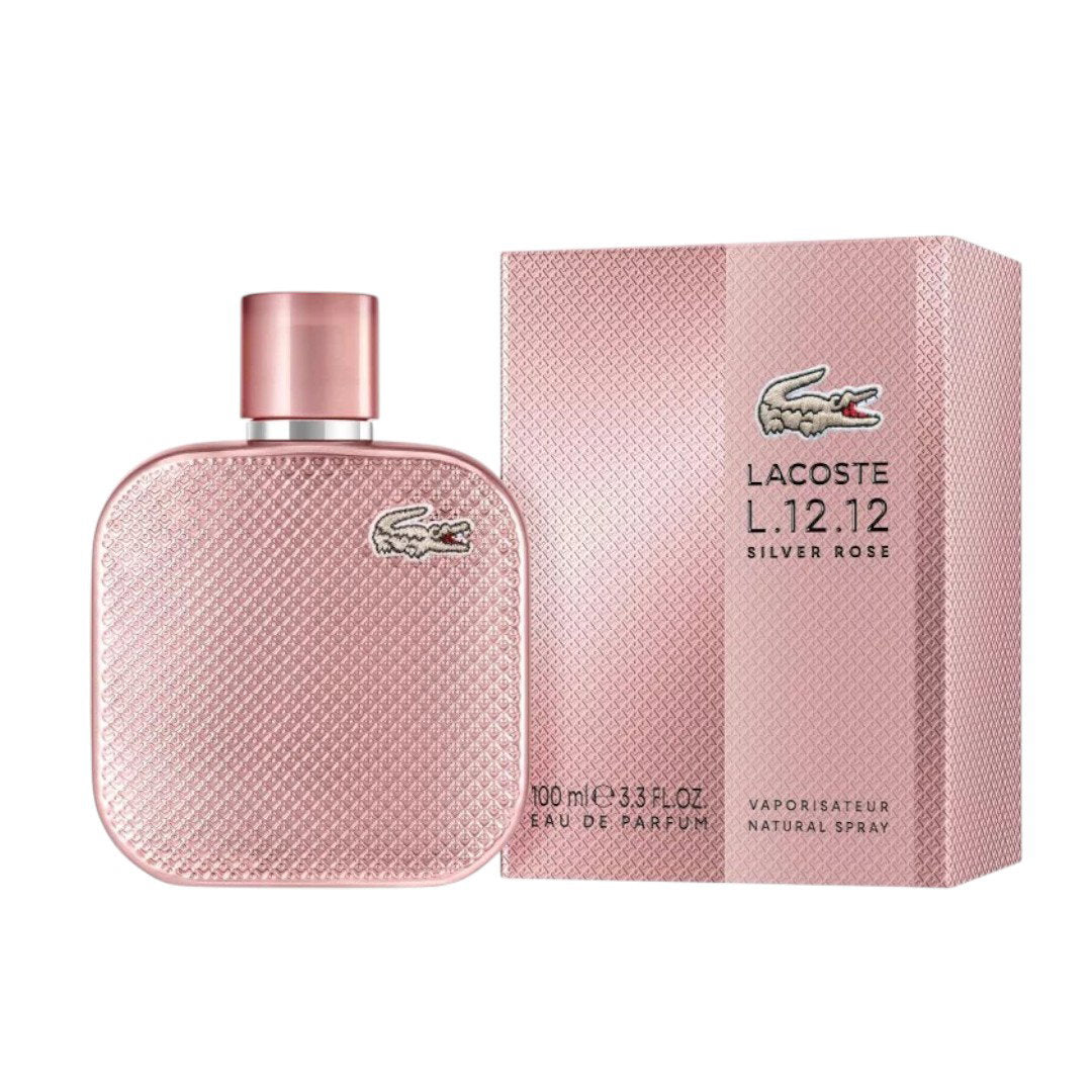 Lacoste, L.12.12 Silver Rose, Eau de Parfum, Für Frauen, 100 ml