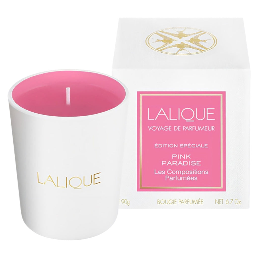 Lalique, Les Compositions Parfumees - Pink Paradise, Duftkerze, 190 g - Beautyleader