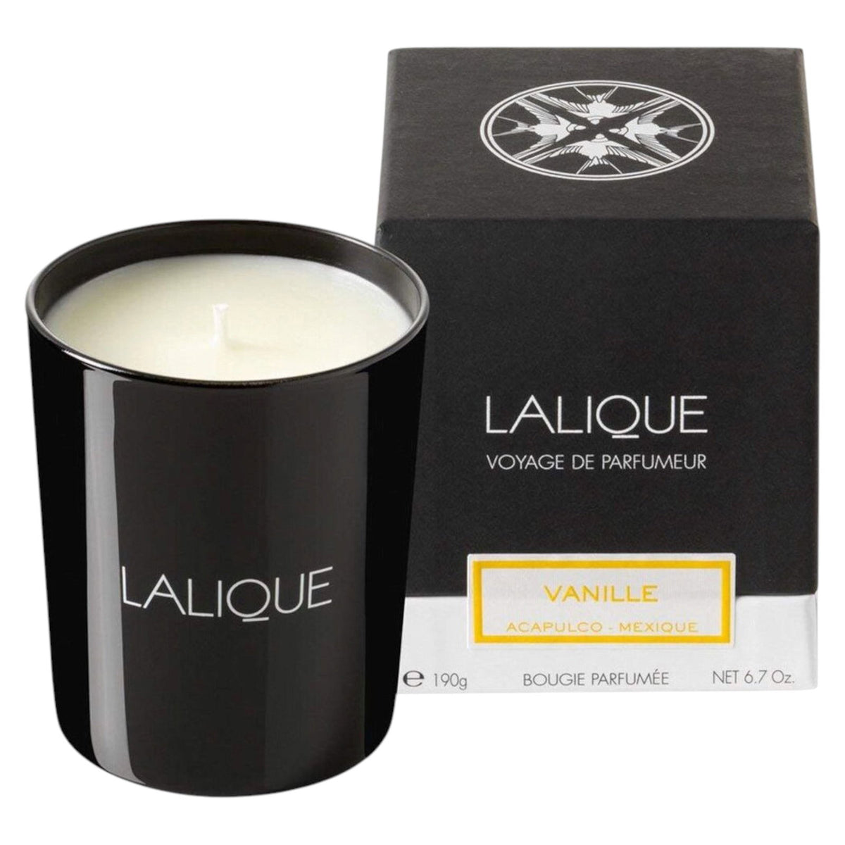 Lalique, Vanille Acapulco Mexique, Vanille, Duftkerze, 190 g - Beautyleader