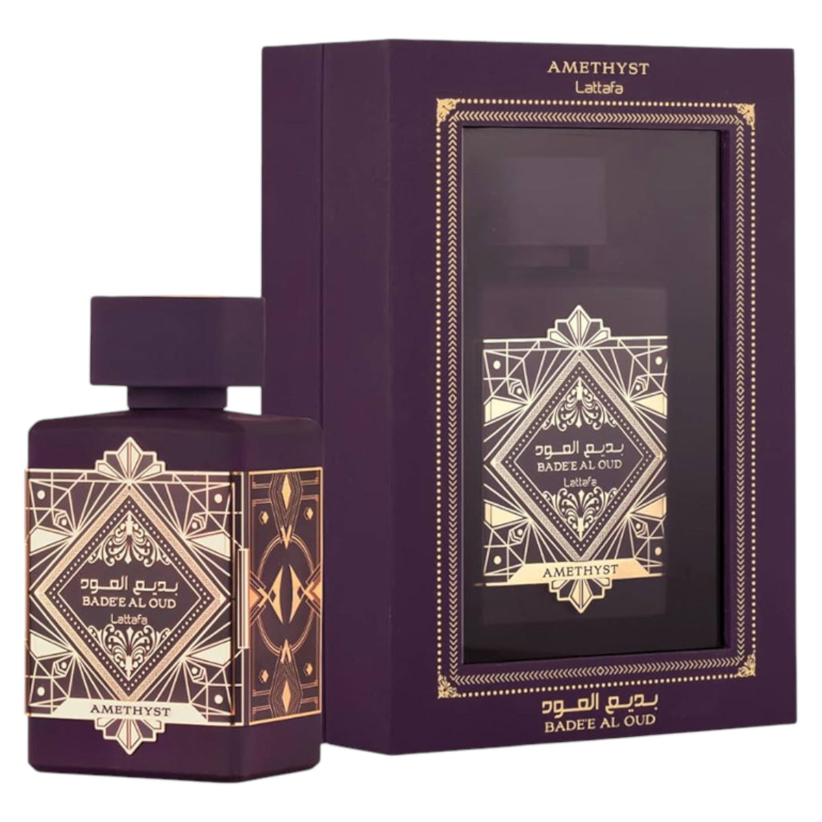 Lattafa, Bade'e al Oud Amethyst, Eau de Parfum, Für Männer, 100 ml