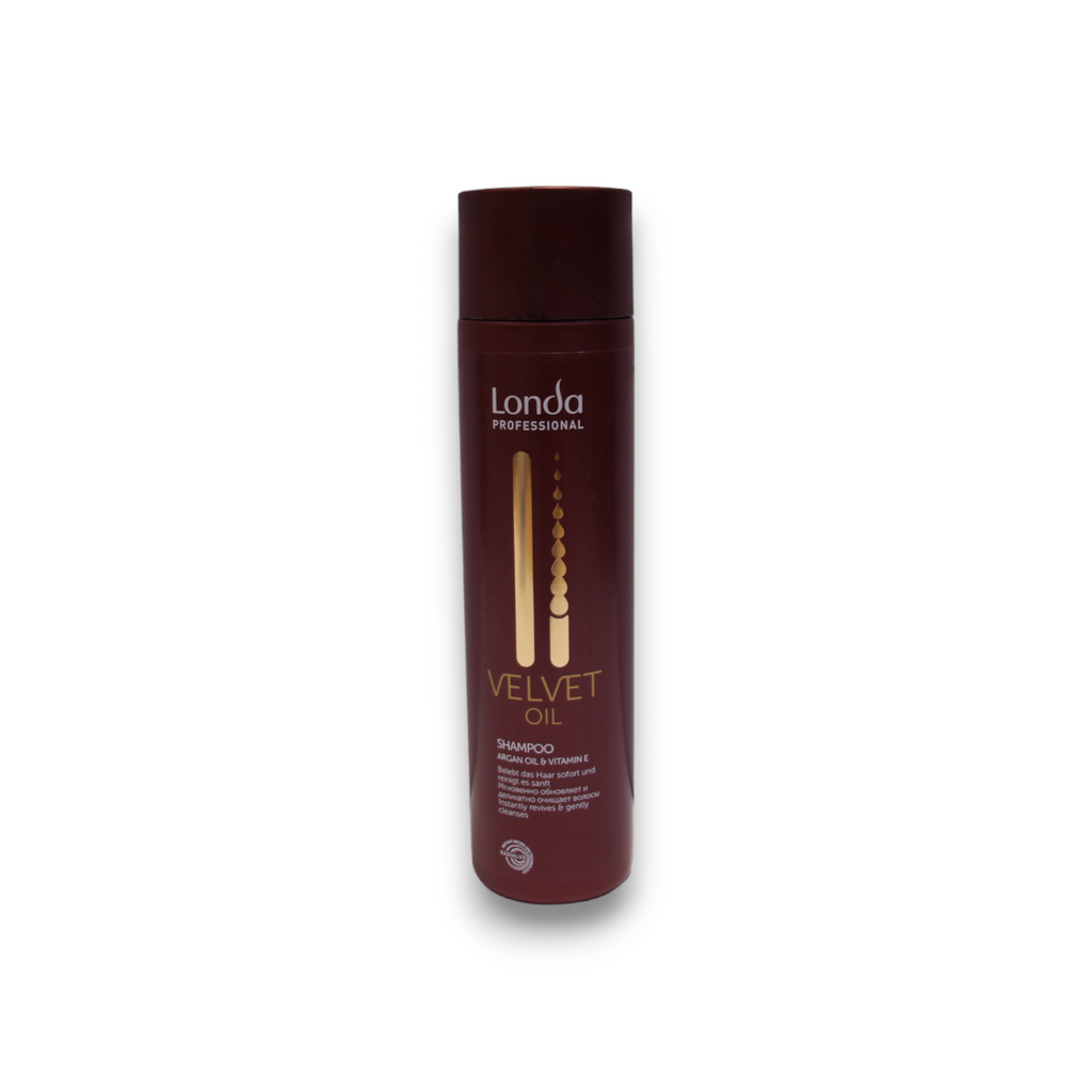 Londa Professional, Velvet Oil, Arganöl & Vitamin E, Haarshampoo, Zur Reparatur, 250 ml