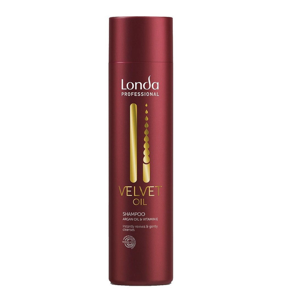 Londa Professional, Velvet Oil, Arganöl & Vitamin E, Haarshampoo, Zur Reparatur, 250 ml