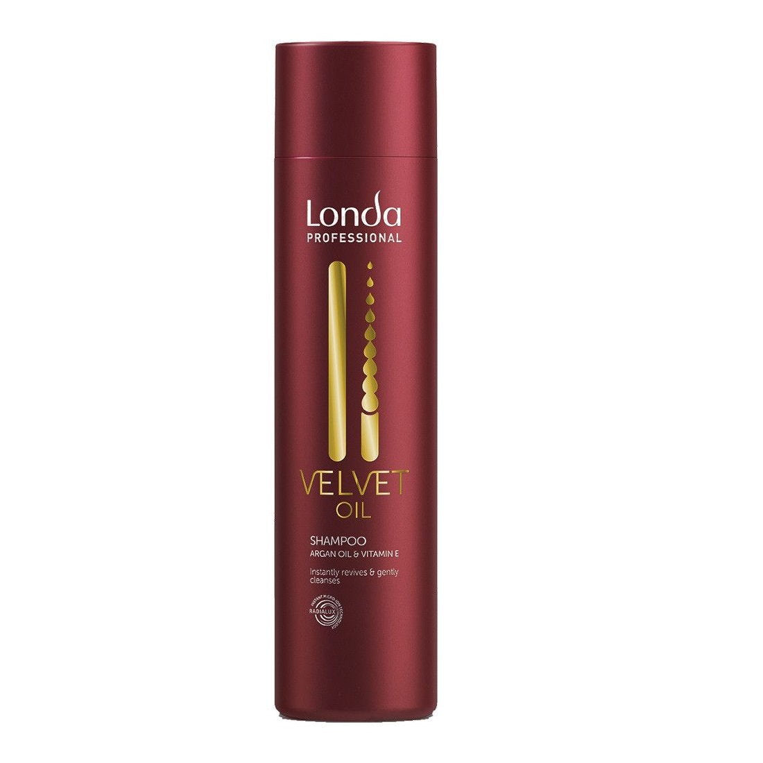 Londa Professional, Velvet Oil, Arganöl & Vitamin E, Haarshampoo, Zur Reparatur, 250 ml
