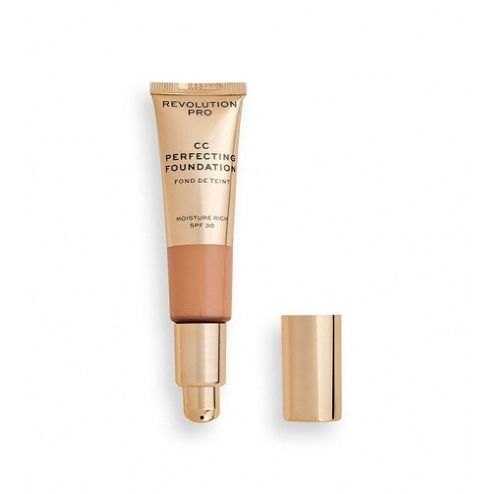 Makeup Revolution, Pro CC Perfecting, Cremige Foundation, F9, SPF 30, 26 ml