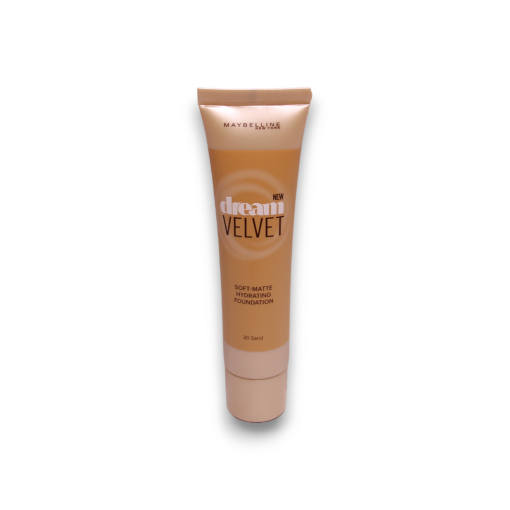 Maybelline, Dream Velvet, Weich matt, Cremige Foundation, Nr. 30, Sand, 30 ml
