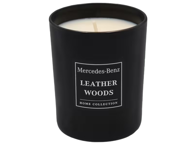 Mercedes-Benz, Leather Woods, Holzig, Duftkerze, 180 g