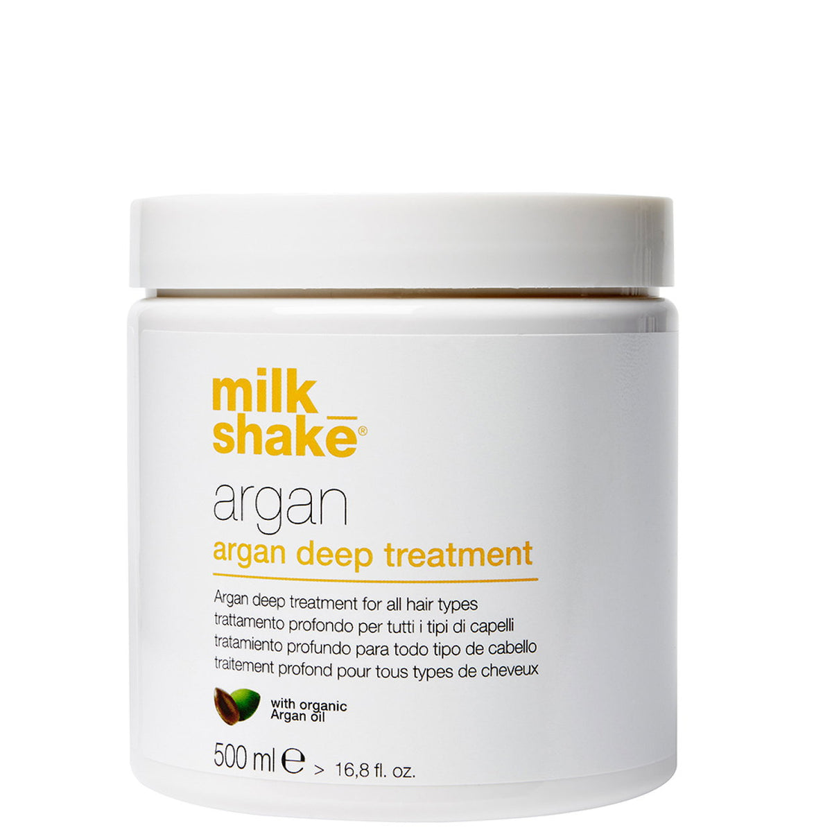 Milk Shake, Argan, Bio-Arganöl, Haarcreme-Behandlung, Zur Nahrung, 500 ml