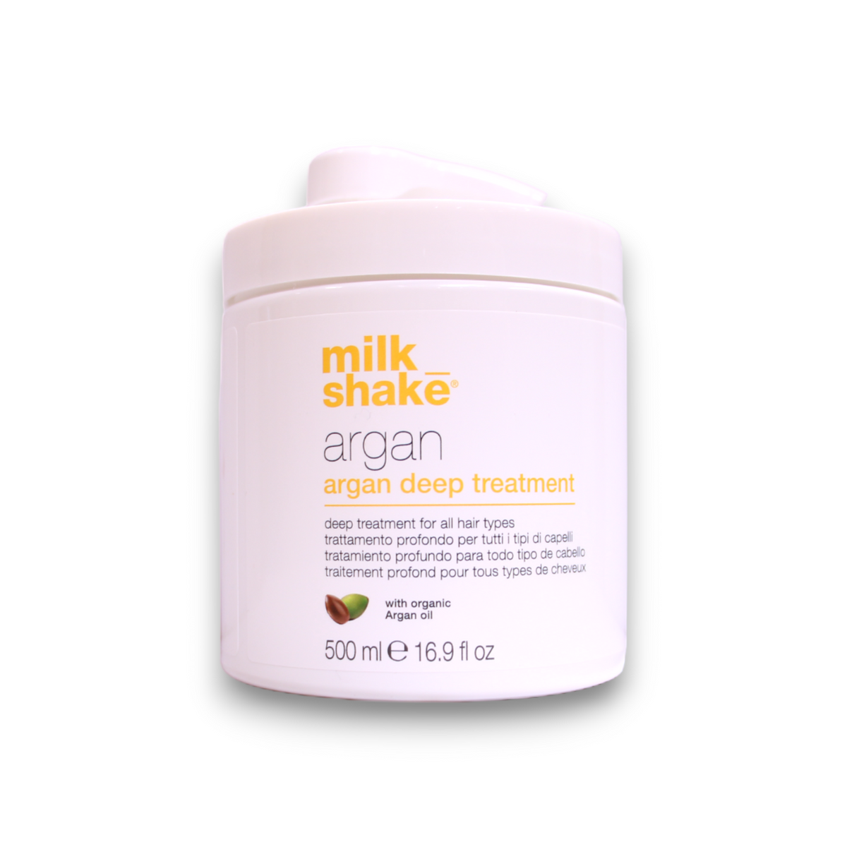 Milk Shake, Argan, Bio-Arganöl, Haarcreme-Behandlung, Zur Nahrung, 500 ml