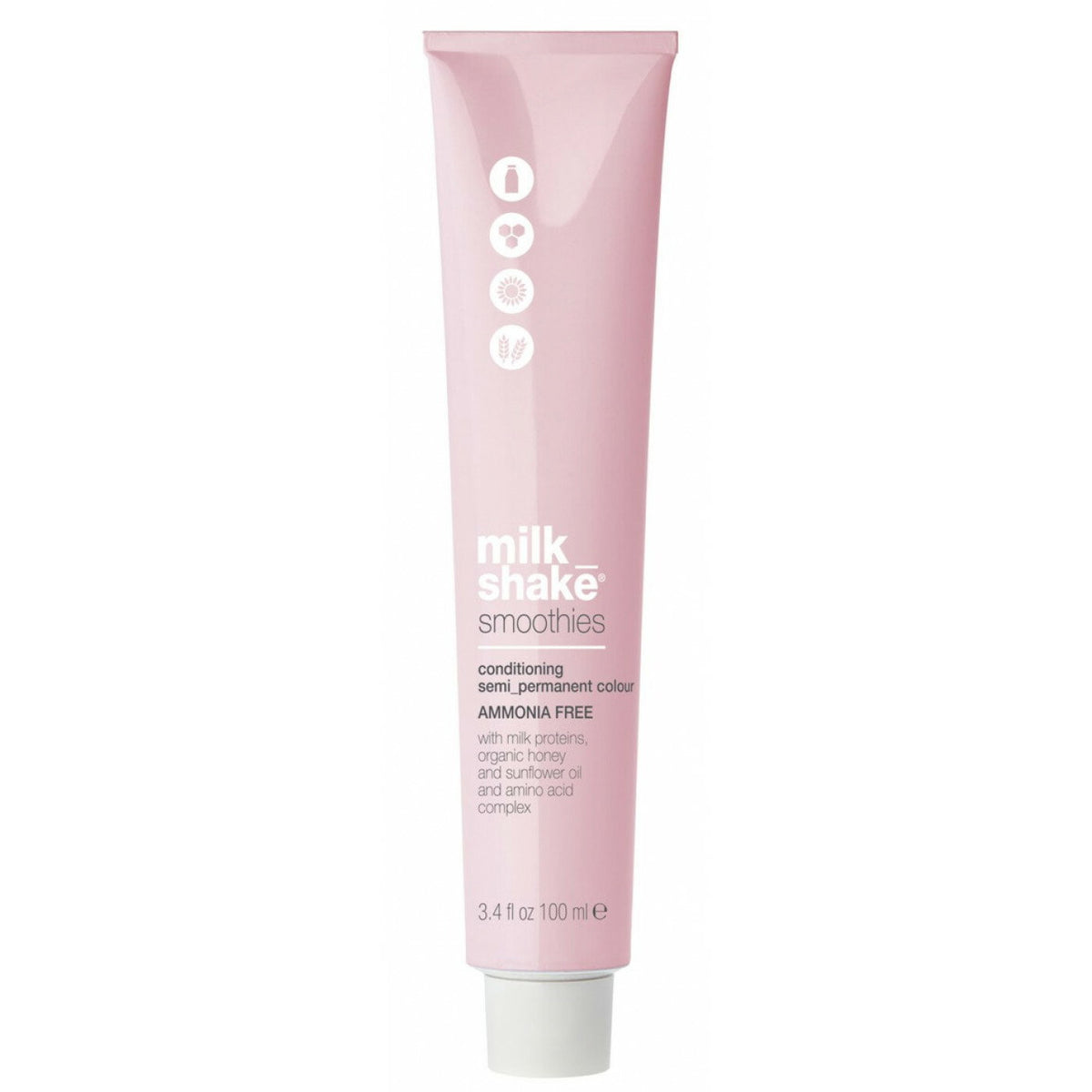 Milk Shake, Smoothies, Ammoniakfrei, Semi-permanente Haarfarbe, 7.437CG Medium Copper Golden Blond, 100 ml